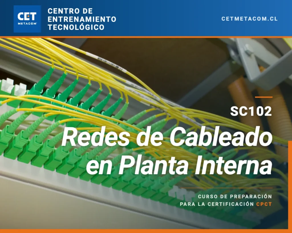 Redes de Cableado en Planta Interna con Certificación CPCT